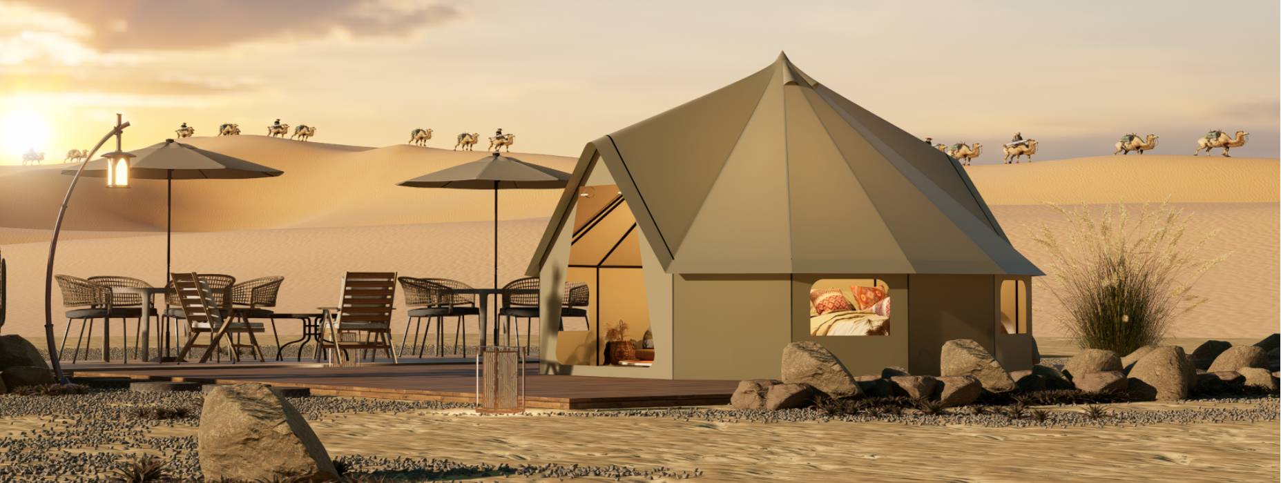 莒南县露营酒店帐篷产品